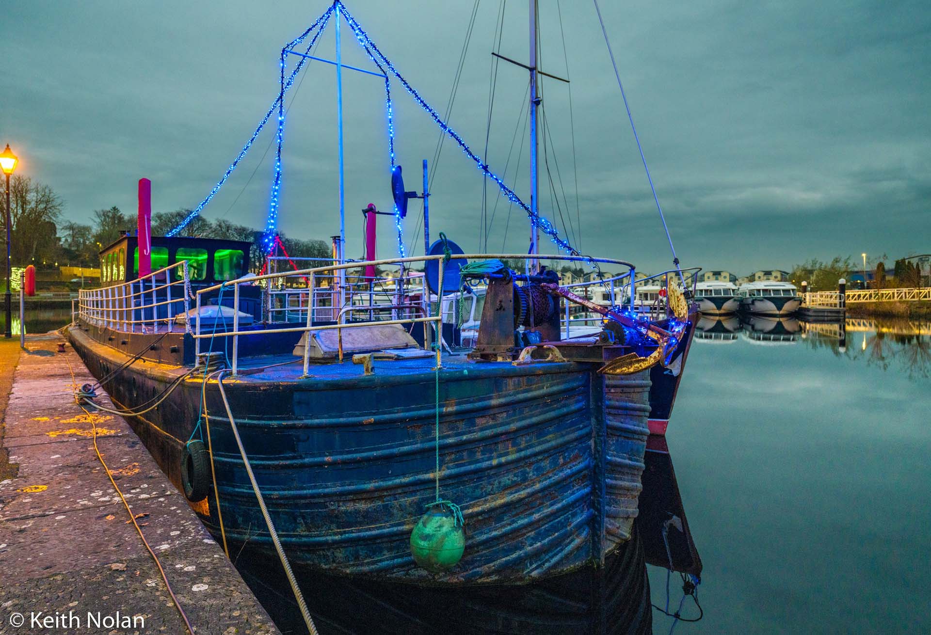 Christmas Boat, Leitrim. Photo by Keith Nolan